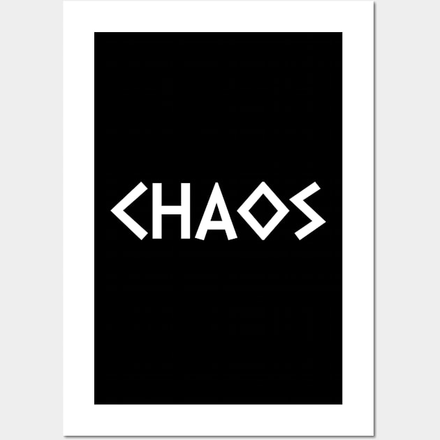 Chaos Wall Art by greekcorner